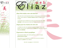 Tablet Screenshot of eliaz.fr